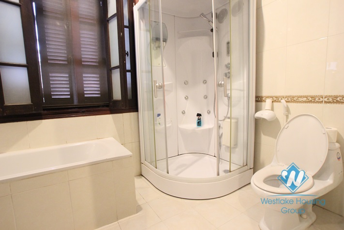 High quality house for rent with garden around in Ciputra area, Tay Ho District, Ha Noi